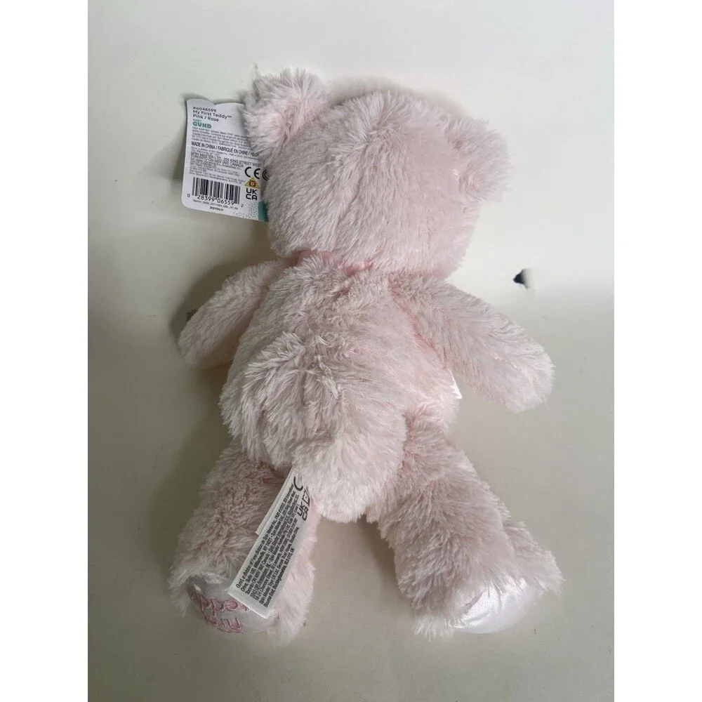 GUND Baby My First Teddy Bear Stuffed Plush Toy Soft Pink Gift NEW